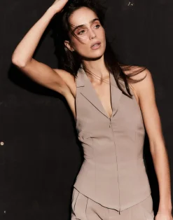 Abbott Vest (Pebble)*CHARCOAL Sale
