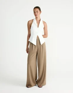 Abbott Vest (White)*CHARCOAL Best