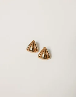 Abi Earrings (Gold)*CHARCOAL Hot