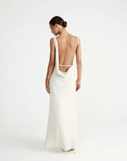 Adley Maxi Dress (Oat)*CHARCOAL Discount