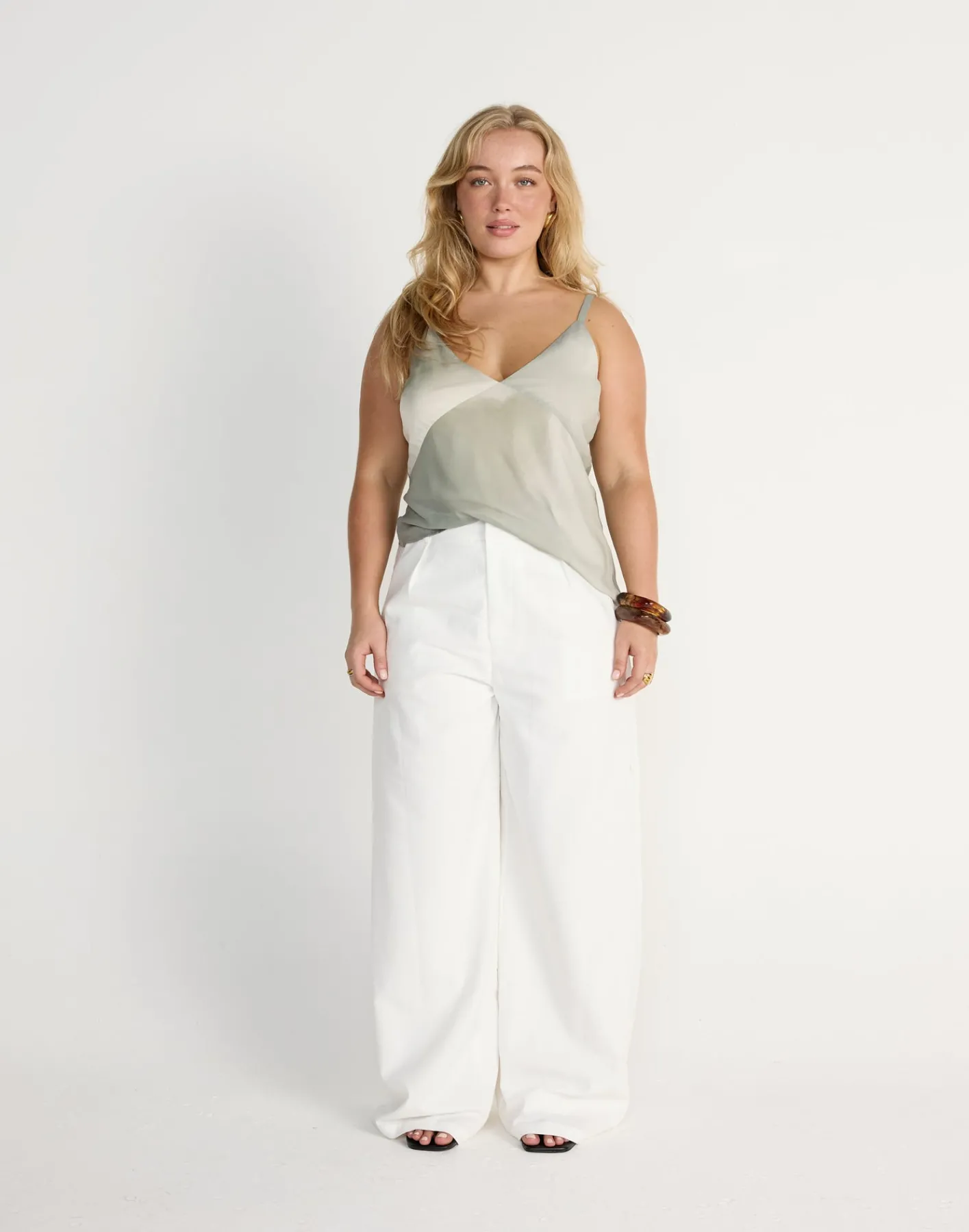Adrina Top (Sage)*CHARCOAL New