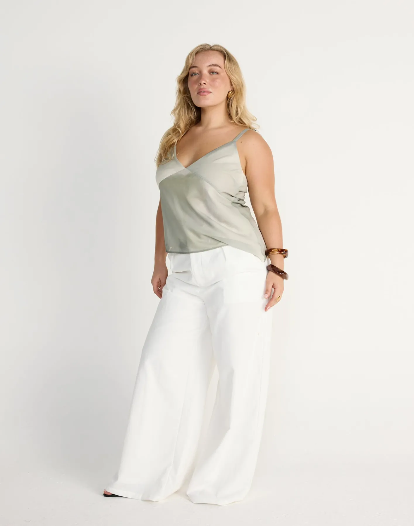 Adrina Top (Sage)*CHARCOAL New