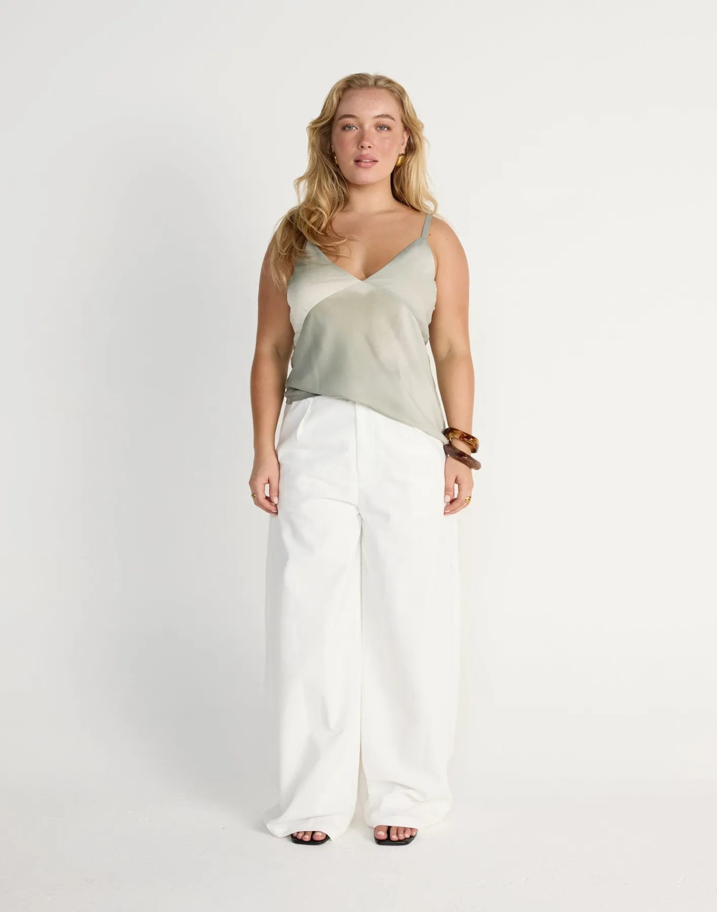 Adrina Top (Sage)*CHARCOAL New