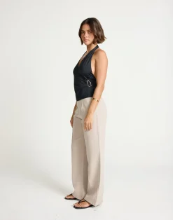 Agnete Top (Black)*CHARCOAL Online
