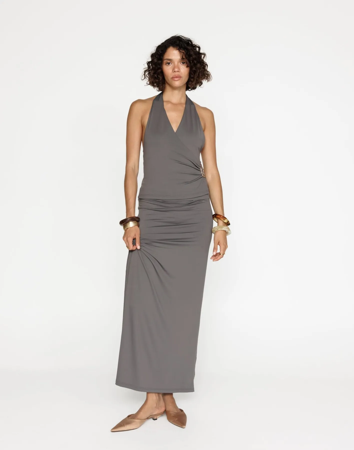 Agnete Top (Slate)*CHARCOAL Best