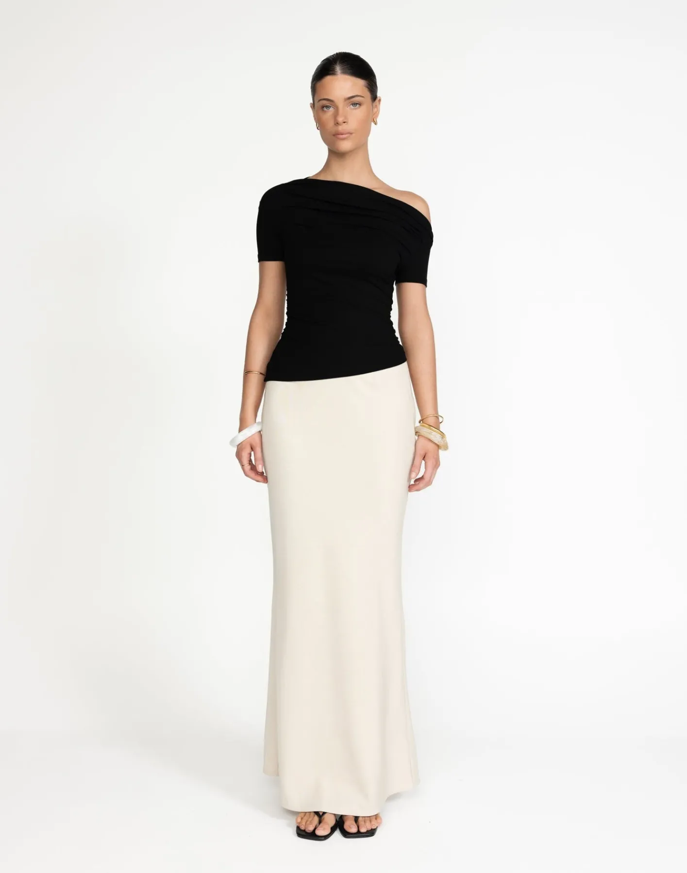 Ahliyah Top (Black)*CHARCOAL Clearance