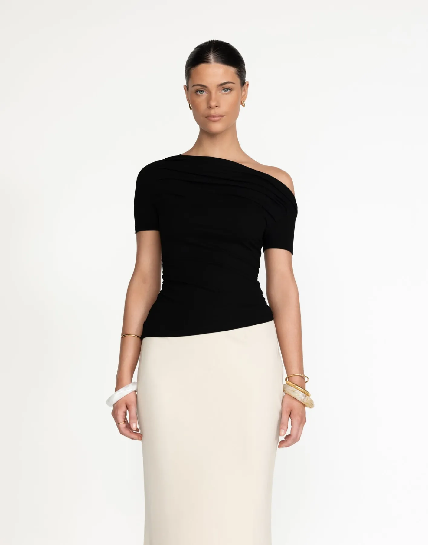 Ahliyah Top (Black)*CHARCOAL Clearance