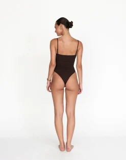 Aicha One Piece (Chocolate)*CHARCOAL New