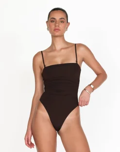 Aicha One Piece (Chocolate)*CHARCOAL Clearance