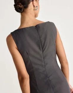 Aisling Maxi Dress (Slate)*CHARCOAL CLOTHING Outlet