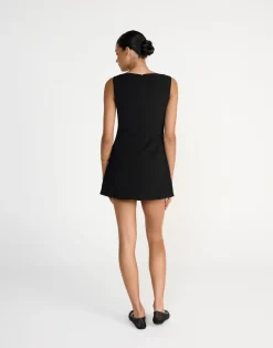 Aisling Mini Dress (Black)*CHARCOAL Hot