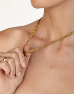Alanis Necklace (Gold)*CHARCOAL Sale