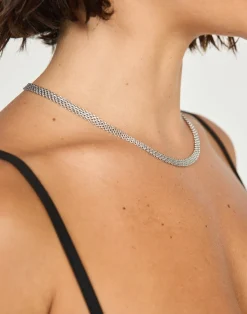 Alanis Necklace (Silver)*CHARCOAL New