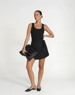Alayna Mini Skirt (Black)*CHARCOAL Sale