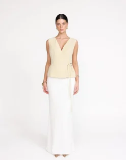 Alayna Top (Beige)*CHARCOAL Hot
