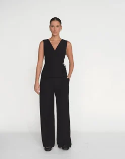 Alayna Top (Black)*CHARCOAL Sale
