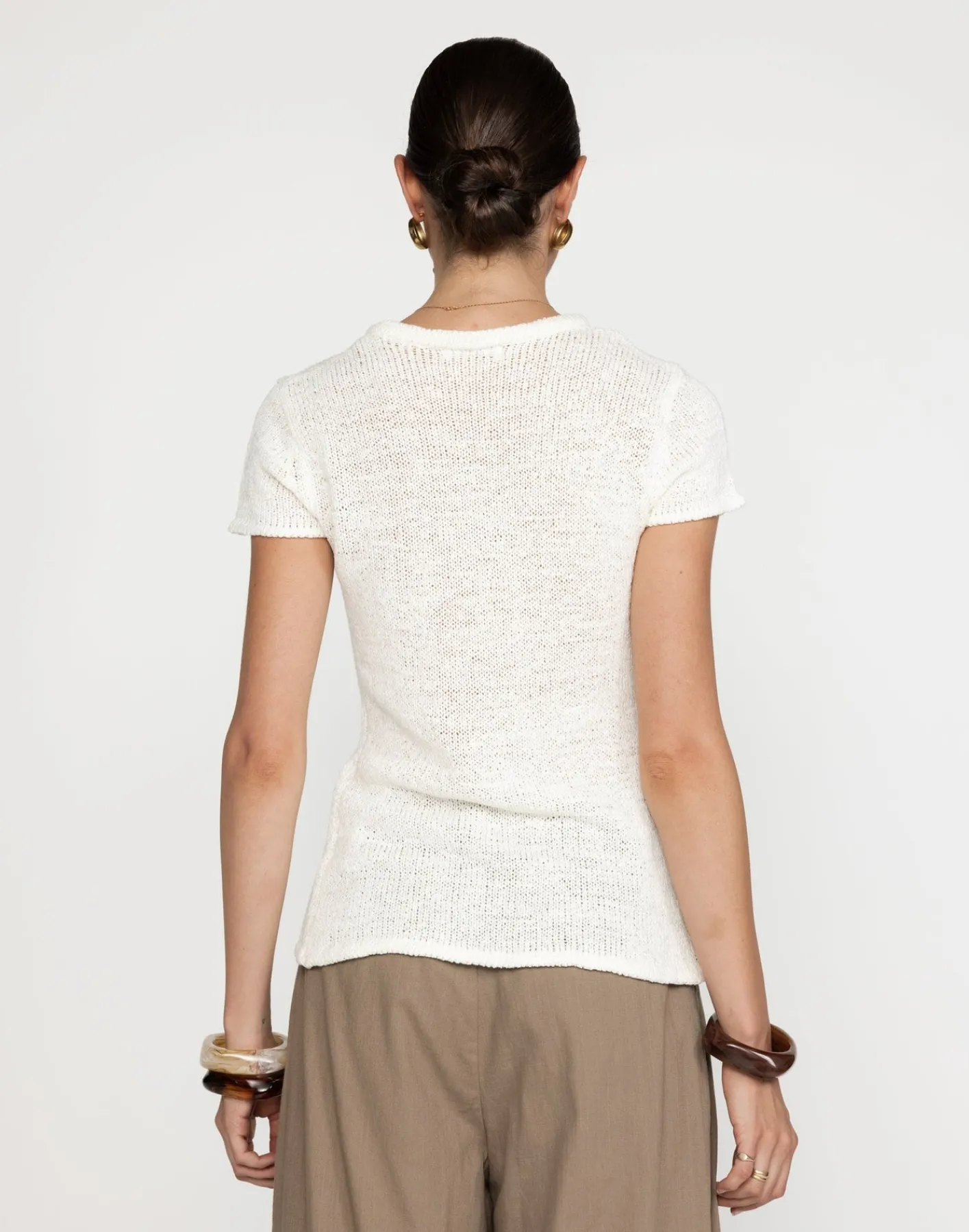 Aleyna Top (White)*CHARCOAL Sale