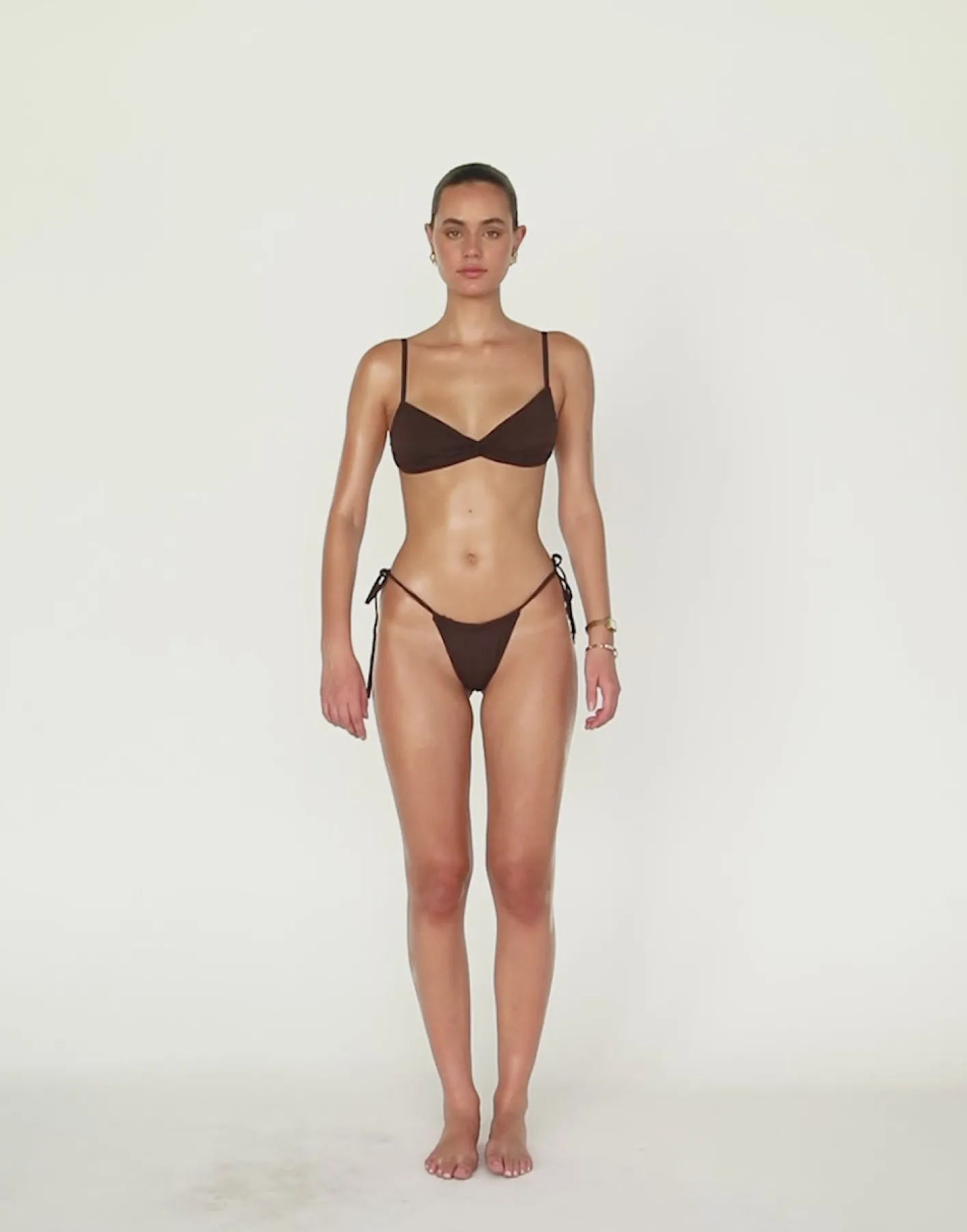 Ali Bikini Bottoms (Chocolate)*CHARCOAL Best