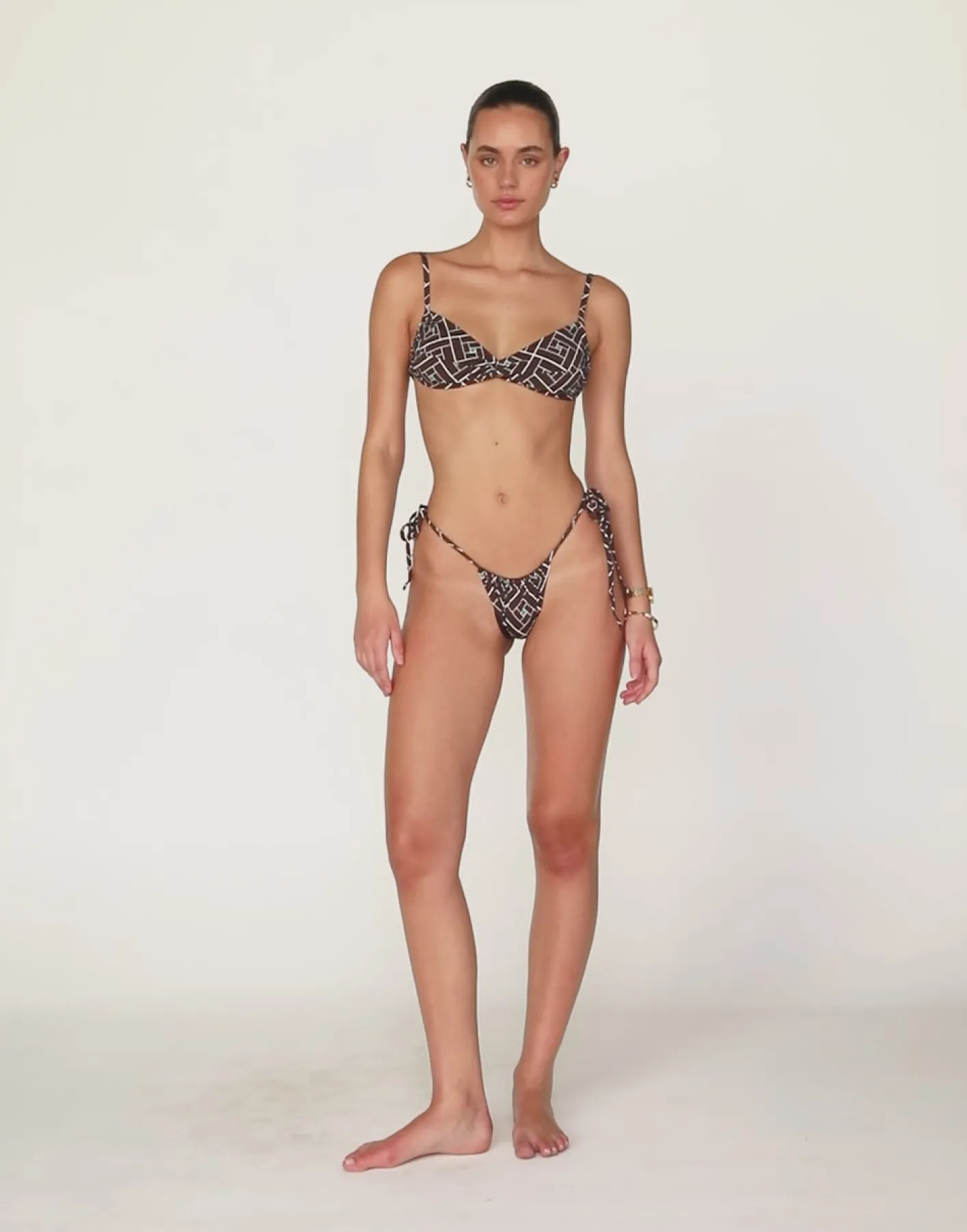 Ali Bikini Bottoms (Marlow)*CHARCOAL Hot