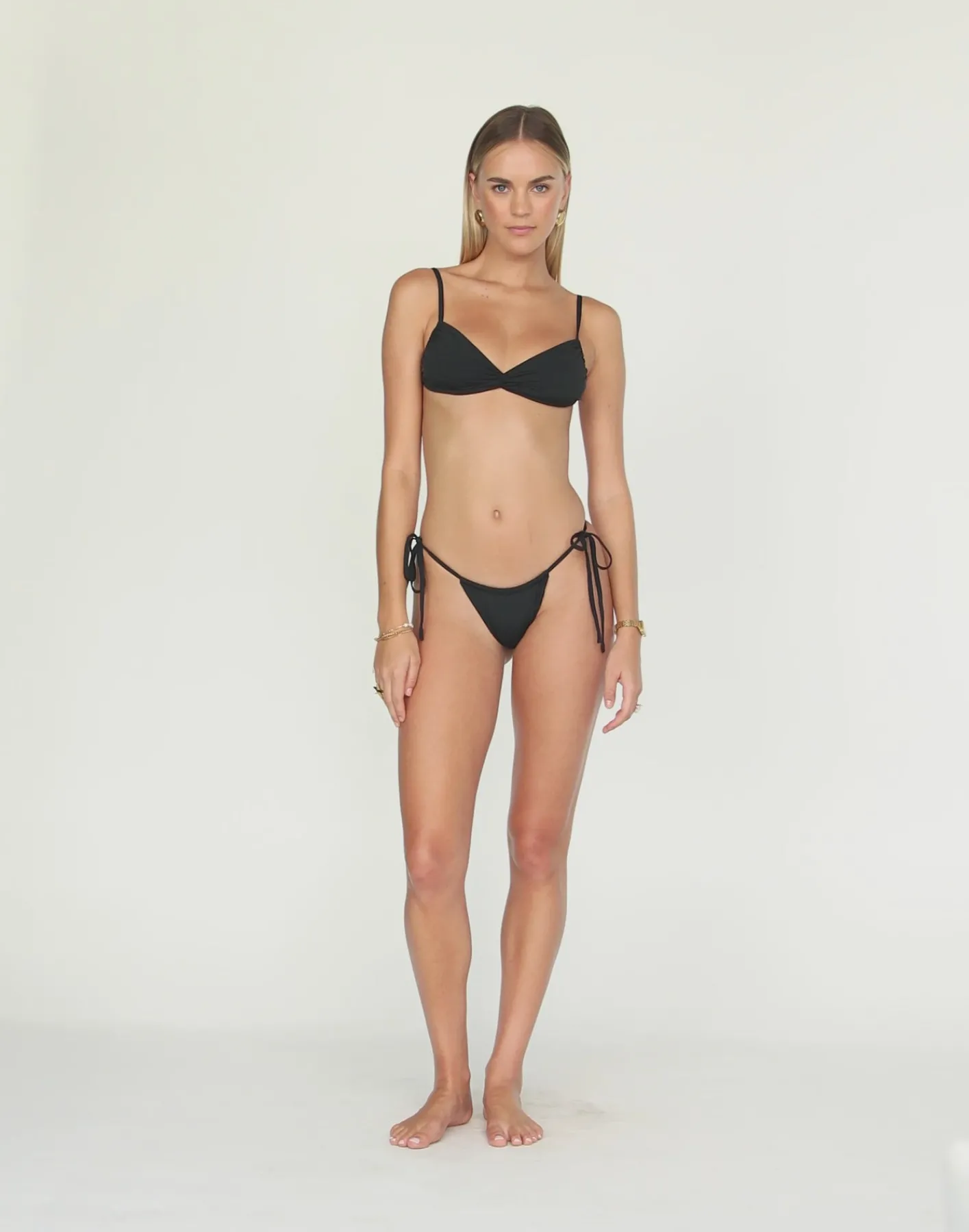 Ali Bikini Top (Black)*CHARCOAL Best