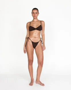 Ali Bikini Top (Chocolate)*CHARCOAL Fashion