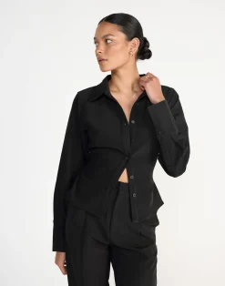 Alice Shirt (Black)*CHARCOAL CLOTHING Hot