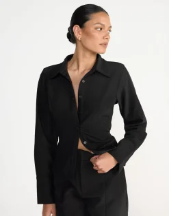 Alice Shirt (Black)*CHARCOAL CLOTHING Hot
