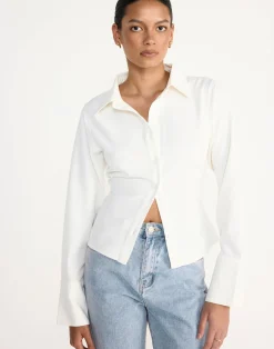 Alice Shirt (White)*CHARCOAL CLOTHING Sale