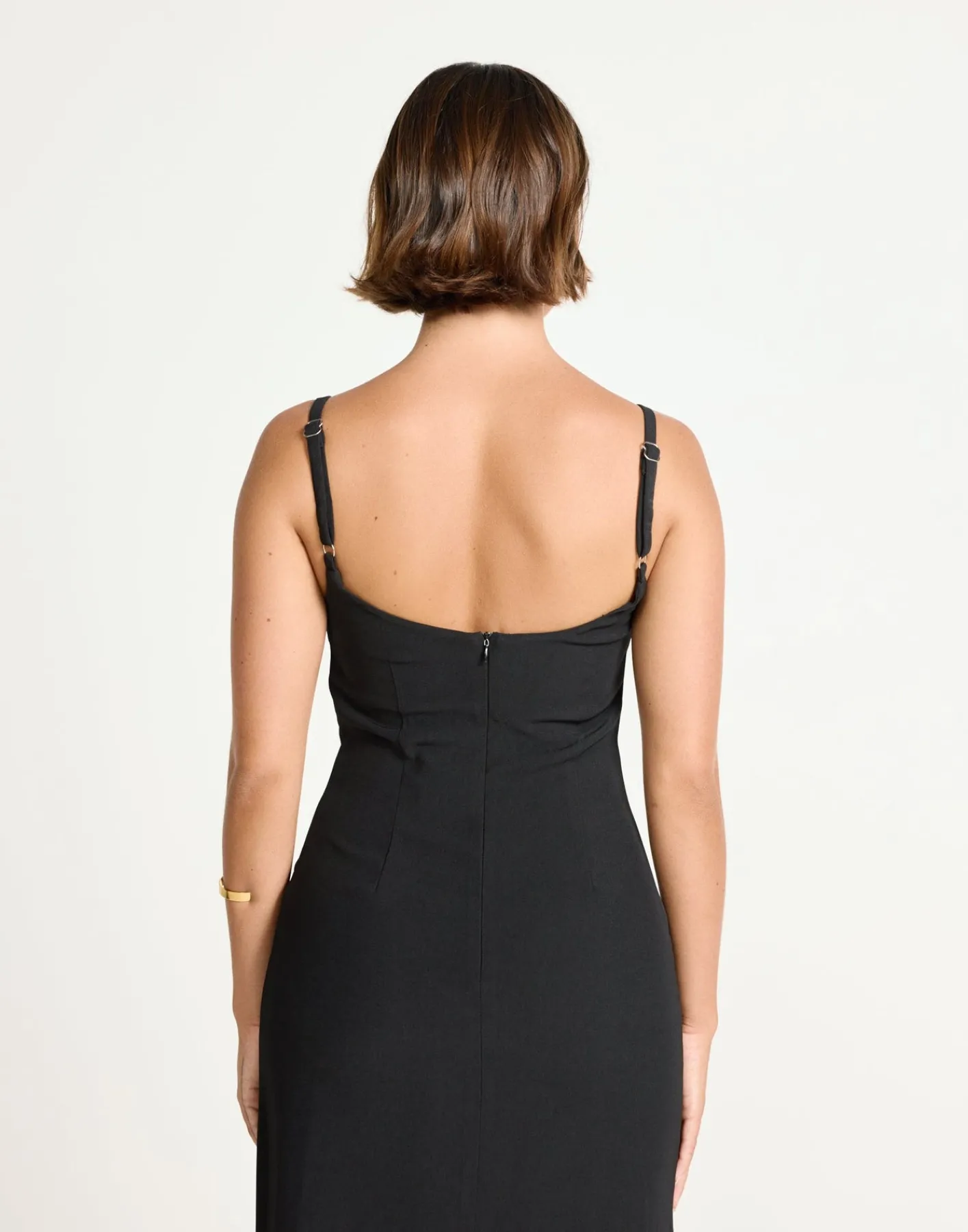 Alistair Maxi Dress (Black)*CHARCOAL Hot
