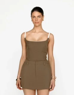 Alistair Top (Coffee)*CHARCOAL Fashion
