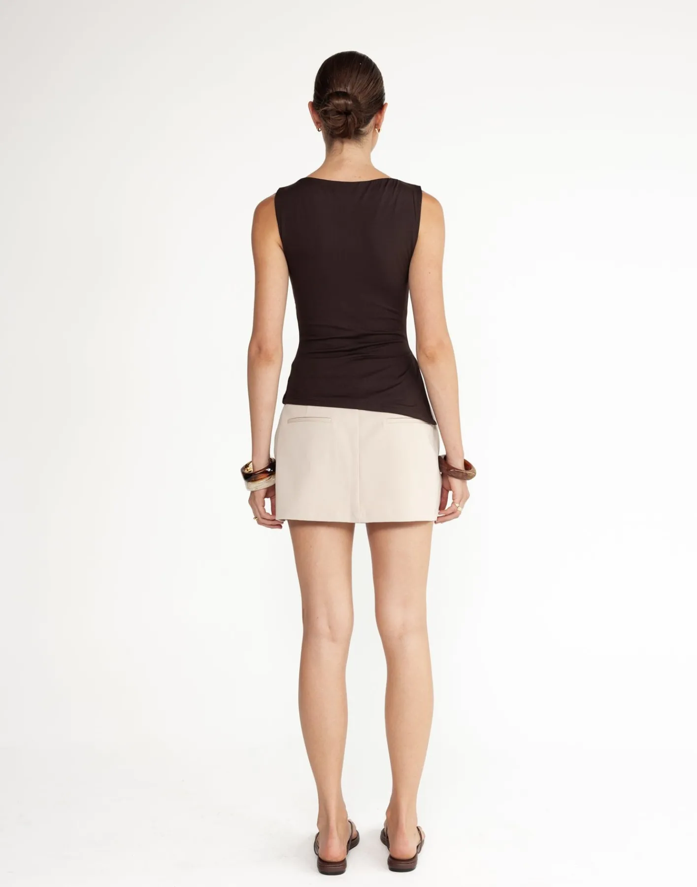 Amanda Top (Chocolate)*CHARCOAL Sale