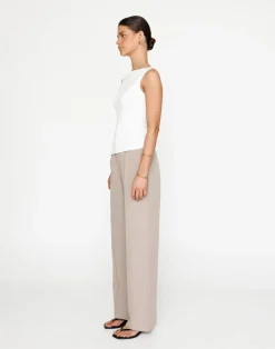Amanda Top (White)*CHARCOAL Sale