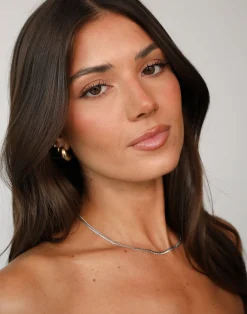 Amanta Necklace (Silver)*CHARCOAL Best