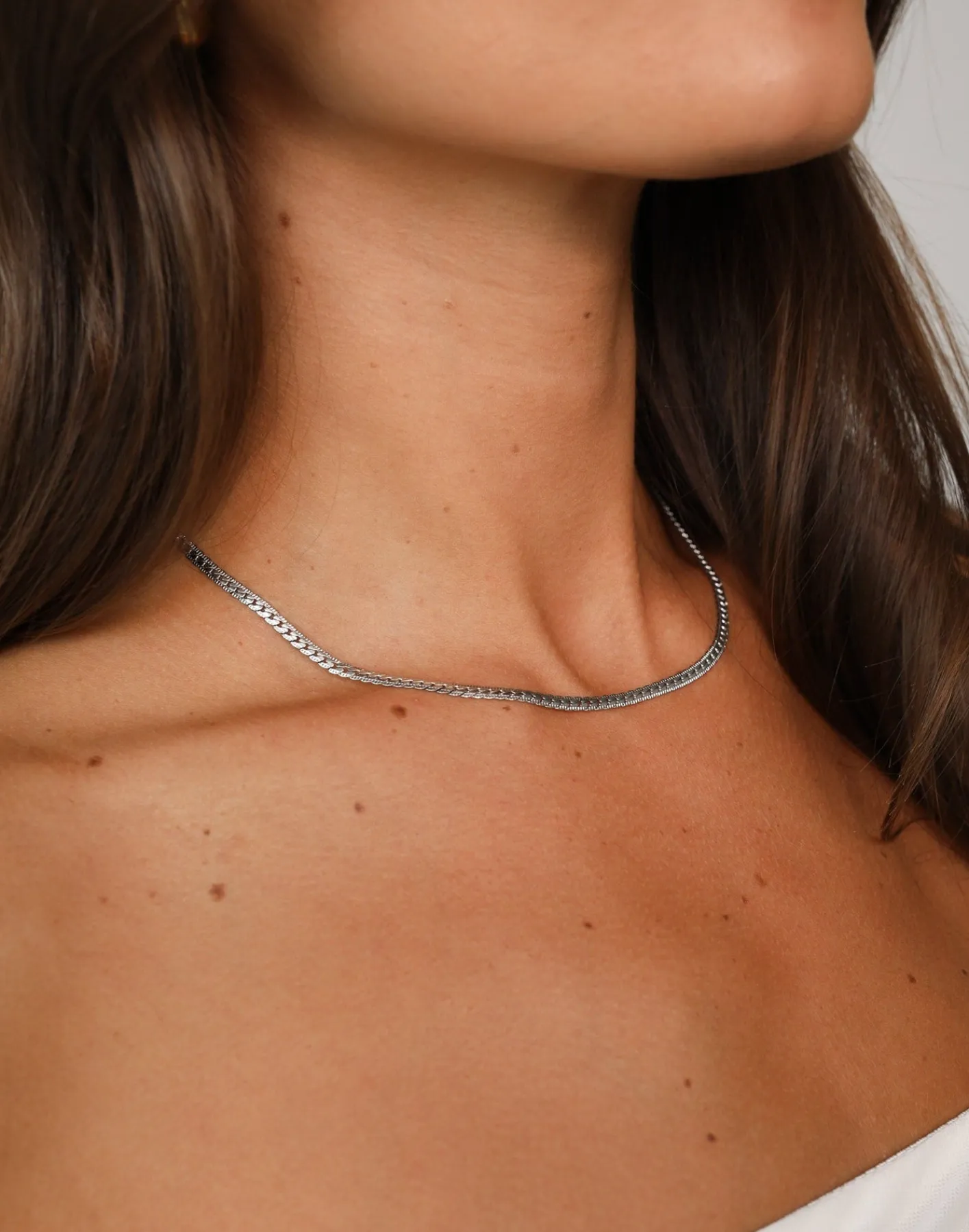Amanta Necklace (Silver)*CHARCOAL Best
