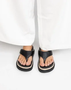 Amaya Sandals (Black) - By Billini*CHARCOAL CLOTHING New