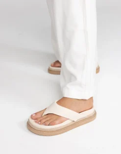 Amaya Sandals (Bone) - By Billini*CHARCOAL CLOTHING Outlet