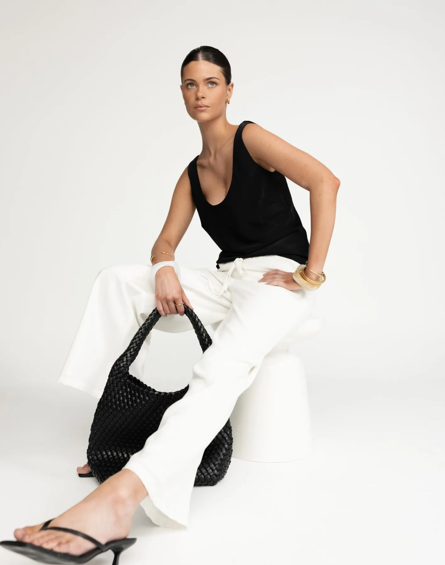 Anderson Pants (White)*CHARCOAL Online