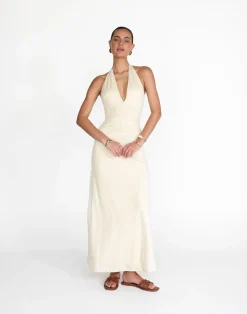 Araminta Maxi Dress (Oat)*CHARCOAL Online