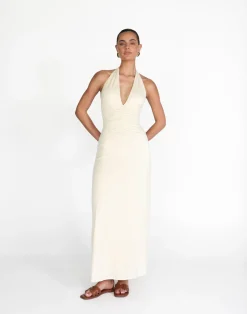 Araminta Maxi Dress (Oat)*CHARCOAL Online