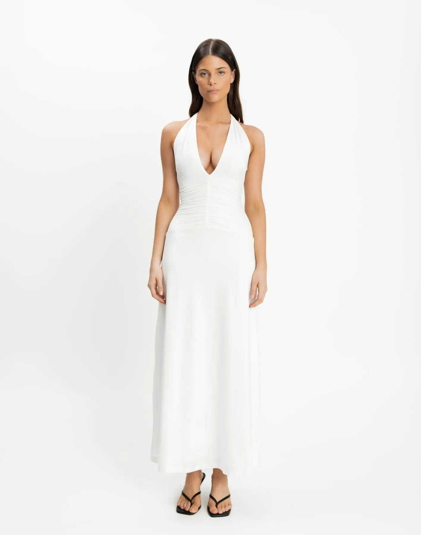 Araminta Maxi Dress (White)*CHARCOAL CLOTHING Sale
