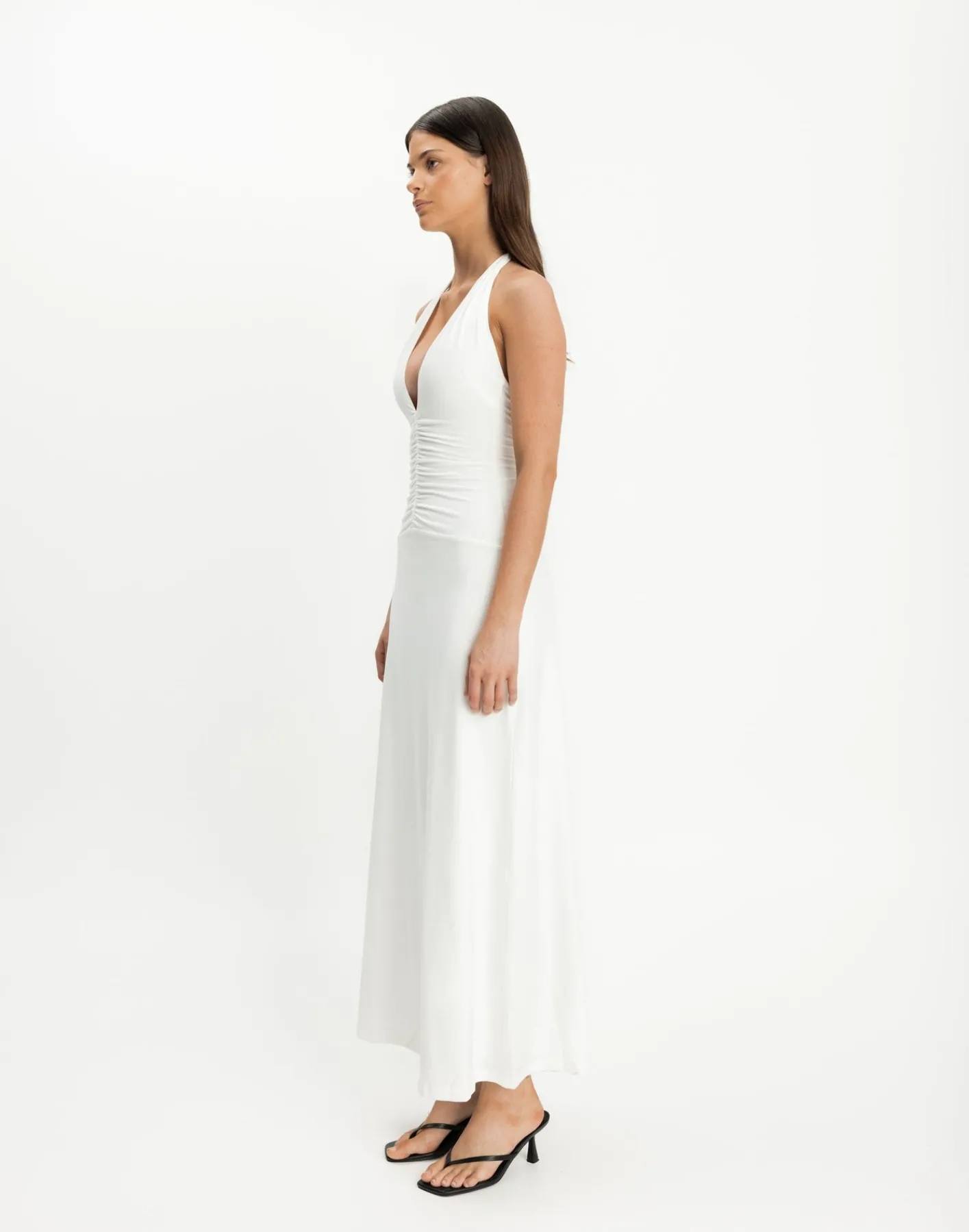 Araminta Maxi Dress (White)*CHARCOAL CLOTHING Sale
