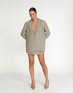 Ashwood Blazer (Dusty Sage)*CHARCOAL Sale
