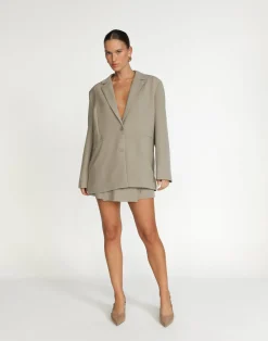 Ashwood Blazer (Dusty Sage)*CHARCOAL Sale