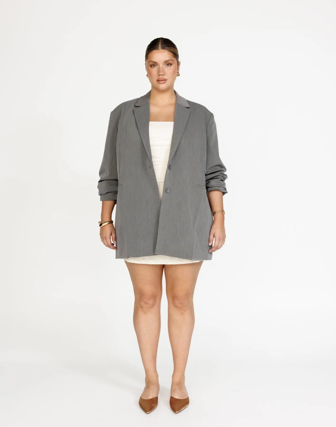 Ashwood Blazer (Grey)*CHARCOAL Discount
