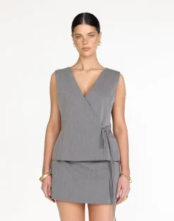 Ashwood Mini Skirt (Grey)*CHARCOAL Discount
