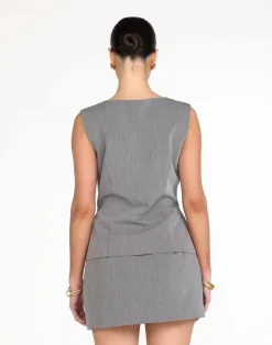 Ashwood Mini Skirt (Grey)*CHARCOAL Discount