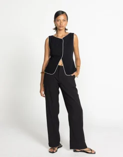 Asta Top (Black/White)*CHARCOAL Fashion