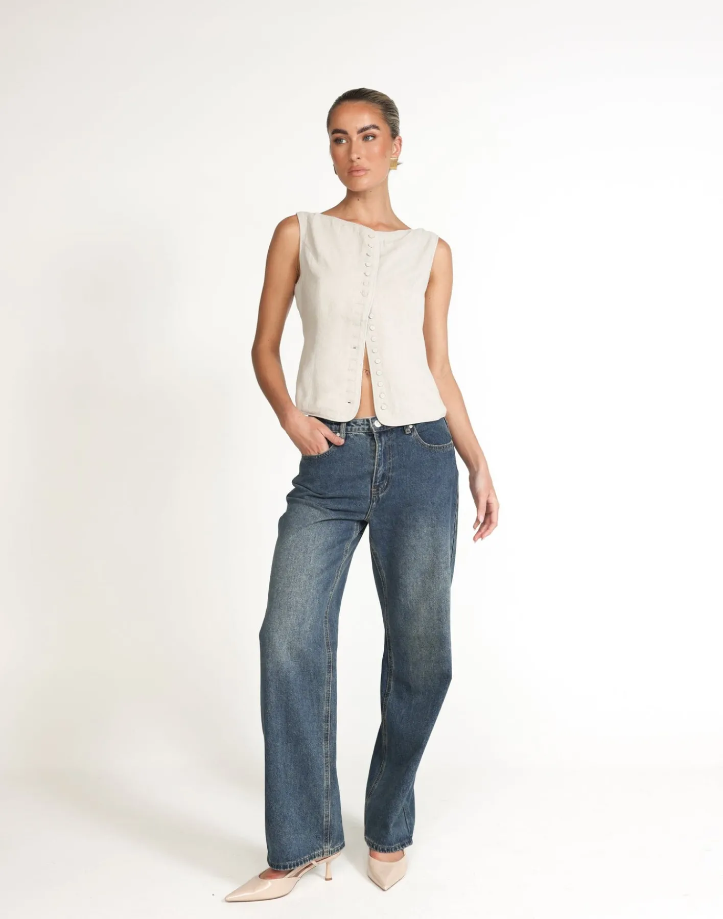 Asta Top (Latte)*CHARCOAL Discount