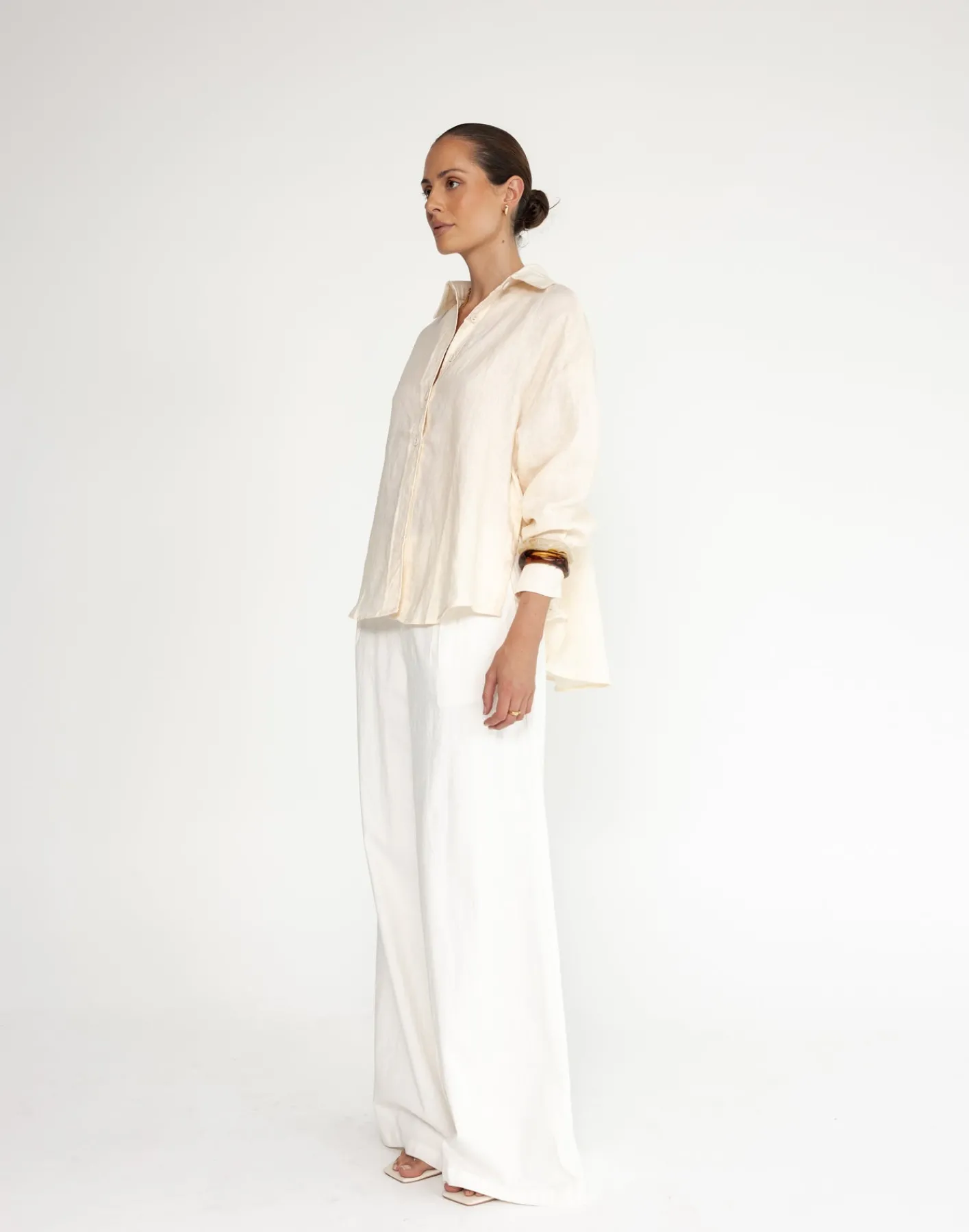 Atticus Shirt (Beige)*CHARCOAL CLOTHING New