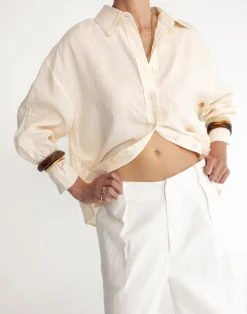 Atticus Shirt (Beige)*CHARCOAL CLOTHING New